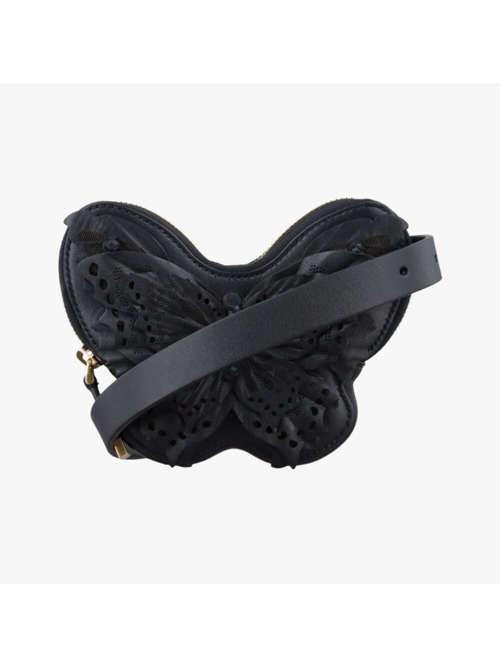 Dior 30 Montaigne Butterfly Stroke Black Lambskin Handbag